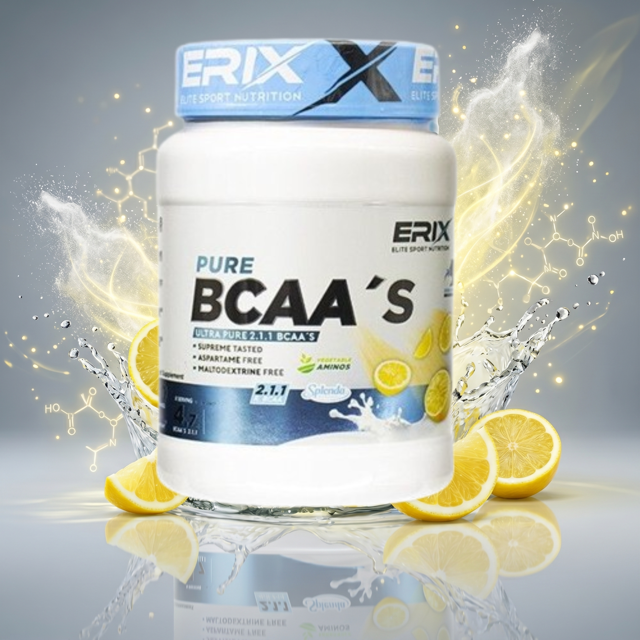 Presentación BCAA´S 2.1.1 500 g Limón